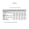 Домашня жіноча піжама COSY у клітинку сіро-чорна(сорочка+штани)