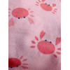 Женская пижама "Crabby Mood" (рубашка короткий рукав+брюки), розовая