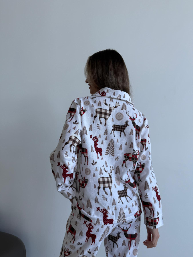 Домашня жіноча піжама COSY "Норді"(сорочка+штани) NEW
