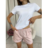 Пижамные шорты из сатина Pearl COSY пильная пудра